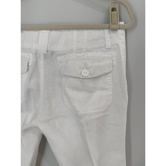 Sanctuary Plus Relaxed 100% Linen Capri Cruisers, size 27 - Picture 9 of 14